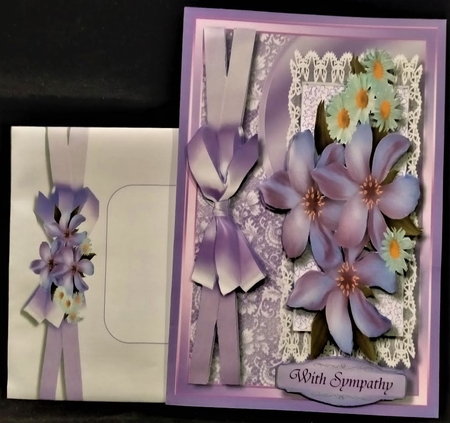 Beautiful Clematius and Daisy's by Margarette Blakeborough