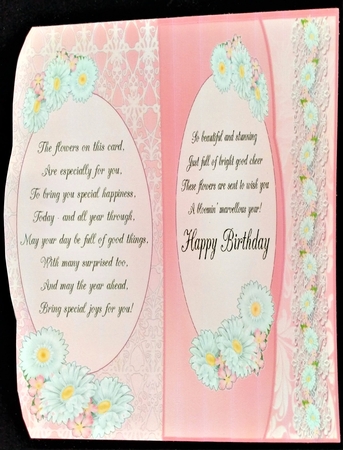 Blossom and Daisies Shaped Edge Card Mini Kit by Margarette Blakeborough