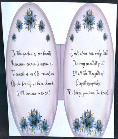 Winter Lilies Pyramage - Deepest Sympathy by Margarette Blakeborough