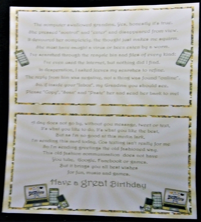 Boys Gold Gadgets & Things, Mobile, Laptop, Mp3 Player by Margarette Blakeborough