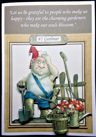 8x8 #1 Gardener Mini Kit by Margarette Blakeborough