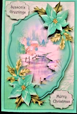 The Winter Stream - A5 Topper by Margarette Blakeborough