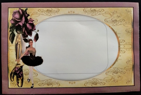 Purple & Golden Ballet Beauty by Margarette Blakeborough