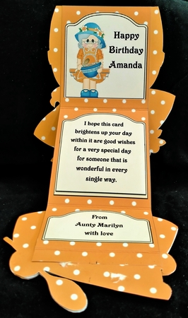 3D on the Shelf Card Kit - Gossip Galz - Baking Brenda by Margarette Blakeborough