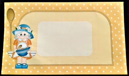 3D on the Shelf Card Kit - Gossip Galz - Baking Brenda by Margarette Blakeborough