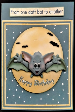 From One Daft Bat to Another Birthday or Halloween Mini Kit by Margarette Blakeborough