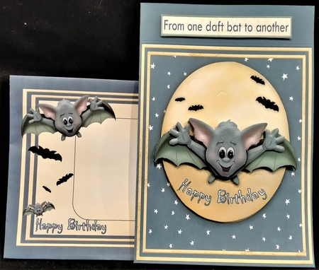 From One Daft Bat to Another Birthday or Halloween Mini Kit by Margarette Blakeborough