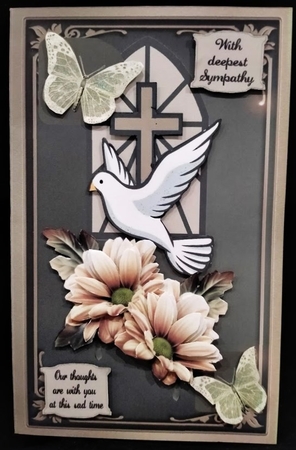 Petals and Wings Sympathy by Margarette Blakeborough