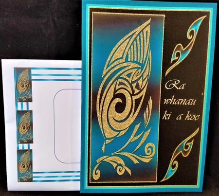 Birthday Artistic Tribal Topper 2 by Margarette Blakeborough