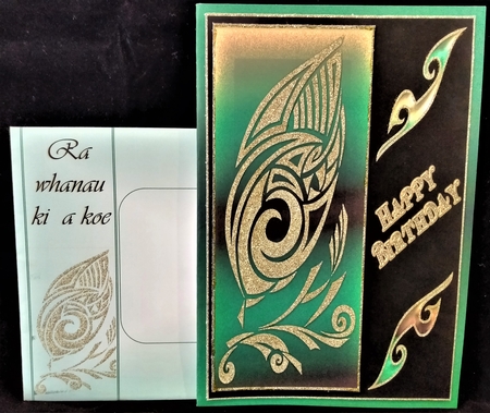 Birthday Artistic Tribal Topper 3 by Margarette Blakeborough
