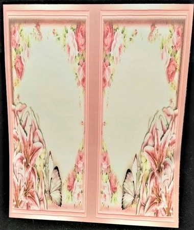 The Lily Posie Card Front Kit by Margarette Blakeborough
