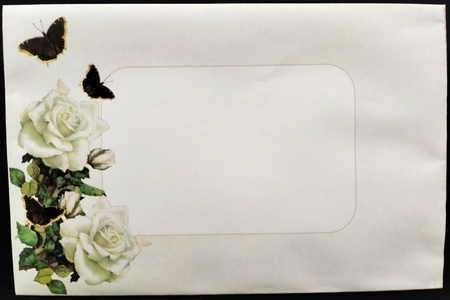 White Rose 3D Decoupage Mini Kit by Margarette Blakeborough