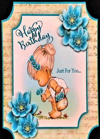 Flowers just for you by Margarette Blakeborough