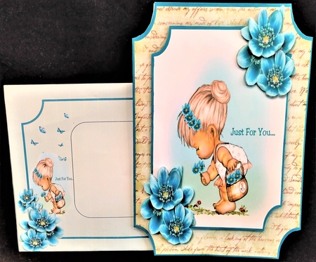 Flowers just for you by Margarette Blakeborough