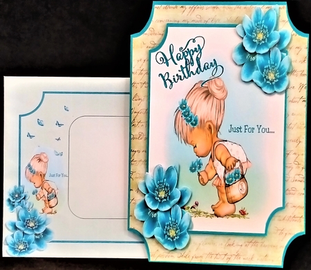 Flowers just for you by Margarette Blakeborough