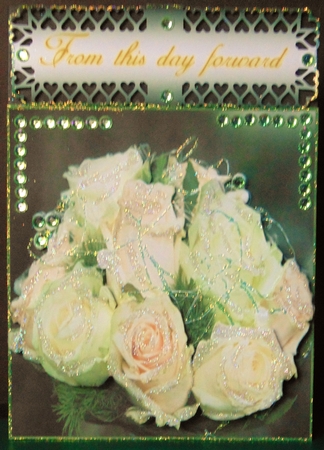 Tying The Knot 4 - Weddings & Handfastings - 3D Decoupage + Matching Insert & Tag  by Margarette Blakeborough