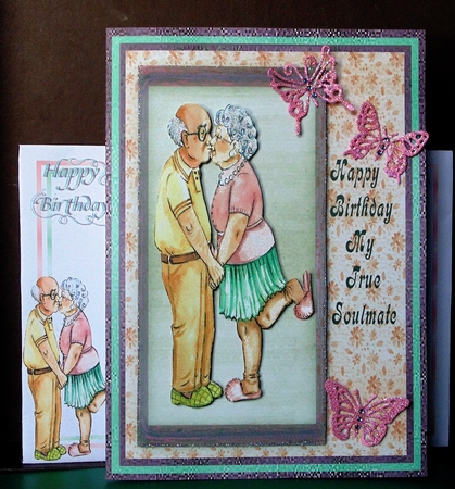 Happy Birthday My True Soul  Mate by Margarette Blakeborough
