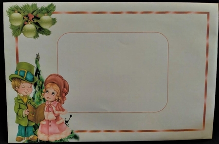Carol Singing Silent Night by Margarette Blakeborough