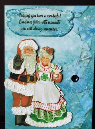 Mr and Mrs Claus Card Set by Margarette Blakeborough