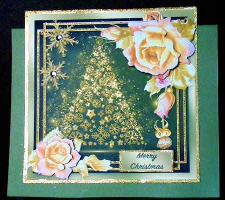 Golden Christmas Tree by Margarette Blakeborough