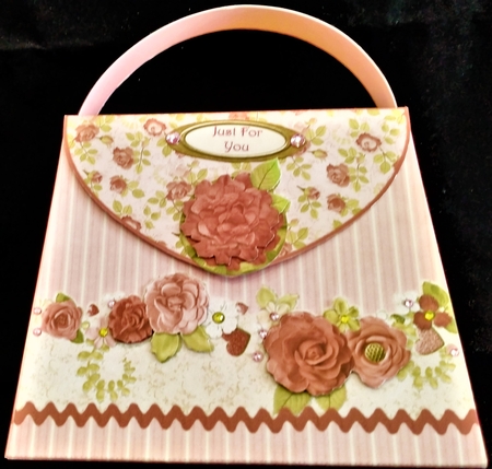 Sweetheart Rose Purse Gift Box by Margarette Blakeborough