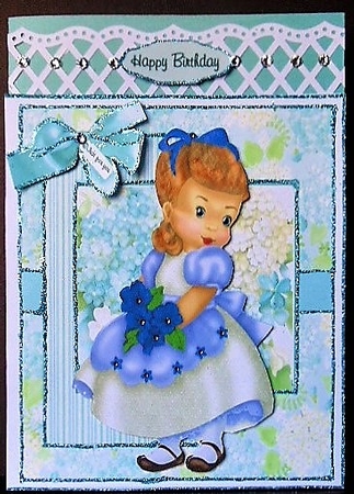 blue doll mini kit by Margarette Blakeborough