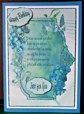 dream blue by Margarette Blakeborough