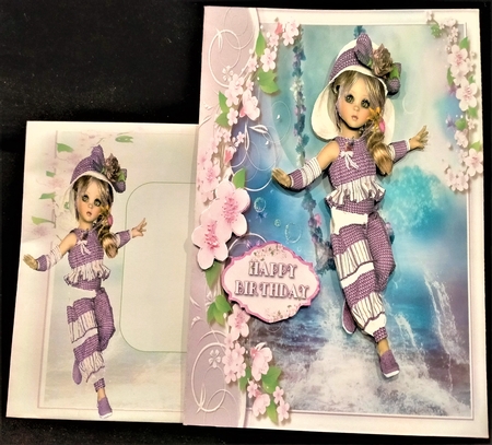 Sweet Little Adventure Girl Mini Kit  by Margarette Blakeborough