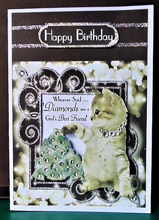 Whoever Said ... Diamonds are a Girls Best Friend ... by Margarette Blakeborough