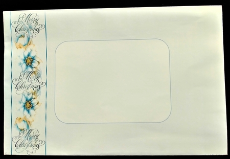 WINTER SOPHISTICATION CARD FRONT by Margarette Blakeborough