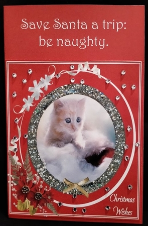 CHRISTMAS KITTY 1 by Margarette Blakeborough