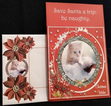 CHRISTMAS KITTY 1 by Margarette Blakeborough