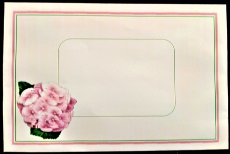 Hydrangea Plate and Stand with Step by Step by Margarette Blakeborough