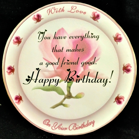 Magnolia Plate Card 2 Step by Step and Stand by Margarette Blakeborough