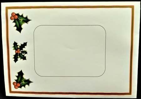 Pop & twist Christmas holly by Margarette Blakeborough