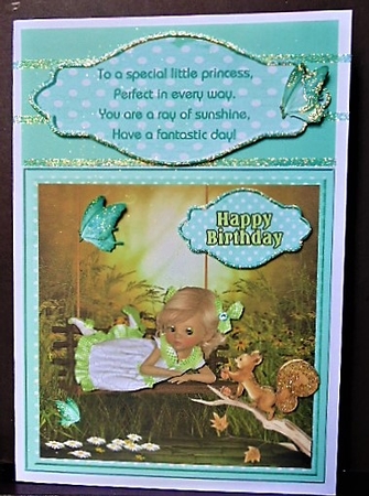 Mini Kit-Little Cutie #3- For birthday or lots of other occasions by Margarette Blakeborough