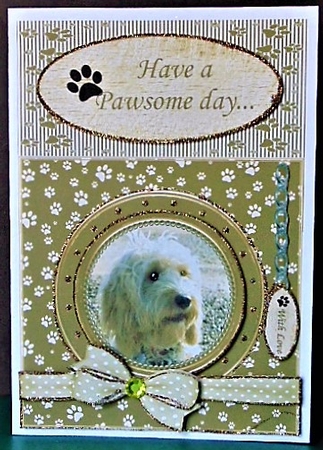 LABRADOODLE THANK YOU AND VARIOUS OTHER SENTIMENTS by Margarette Blakeborough