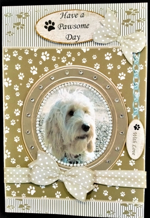 LABRADOODLE THANK YOU AND VARIOUS OTHER SENTIMENTS by Margarette Blakeborough