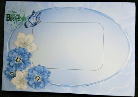 Cottage Garden - 5in x 7in Card Mini Kit by Margarette Blakeborough