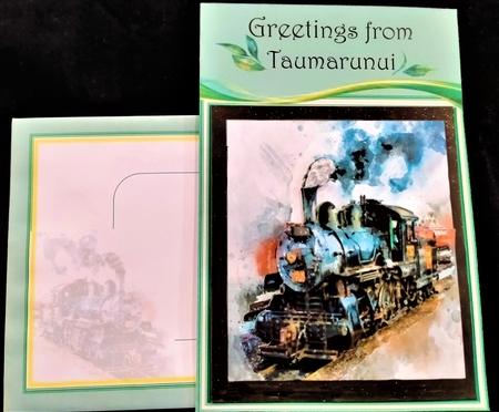 water color Toppers collection -train by Margarette Blakeborough