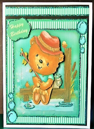 Bear Gone Fishing  by Margarette Blakeborough