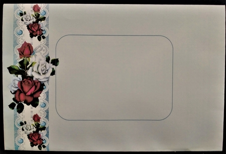 Sympathy Roses Get Well Soon A5 Card by Margarette Blakeborough