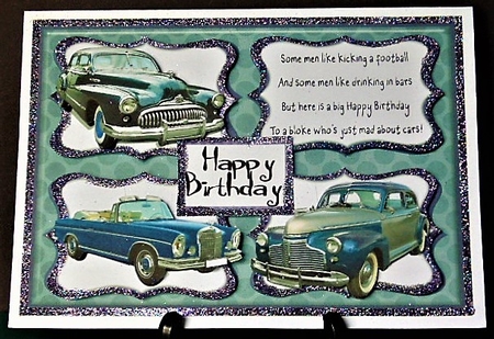  JJ MAD ABOUT CARS 7X5 2 by Margarette Blakeborough