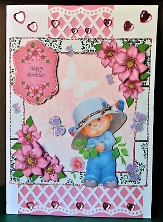 Butterfly Meadow Friends 3 mini kit by Margarette Blakeborough