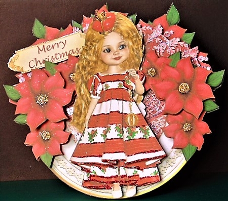 Christmas Plate 4 by Margarette Blakeborough
