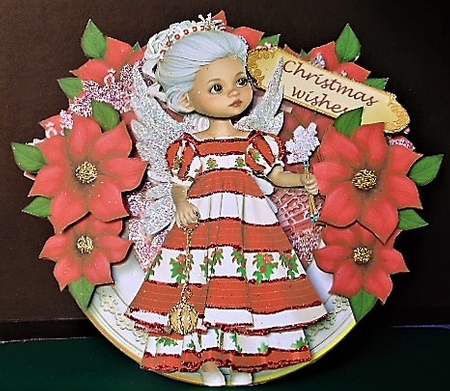 Christmas Plate 6 by Margarette Blakeborough