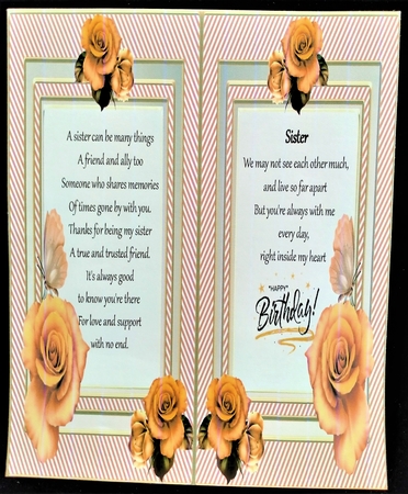 Autumn Rose & Brown Butterfly mini kit by Margarette Blakeborough