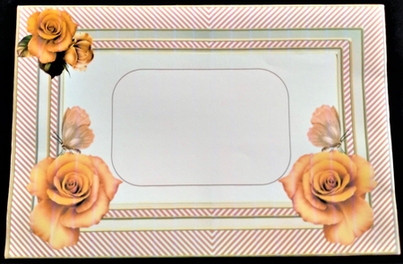 Autumn Rose & Brown Butterfly mini kit by Margarette Blakeborough