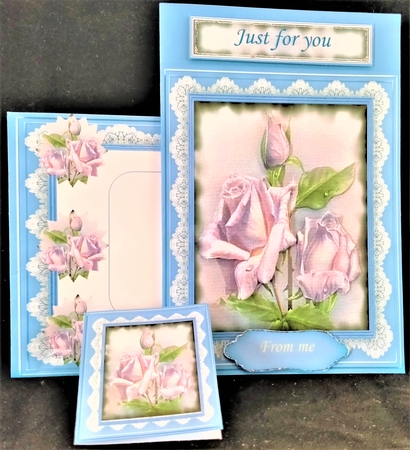 Beautiful Roises , Lilac by Margarette Blakeborough