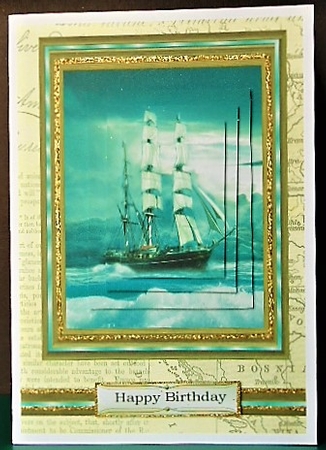 On the Wide Blue Sea by Margarette Blakeborough